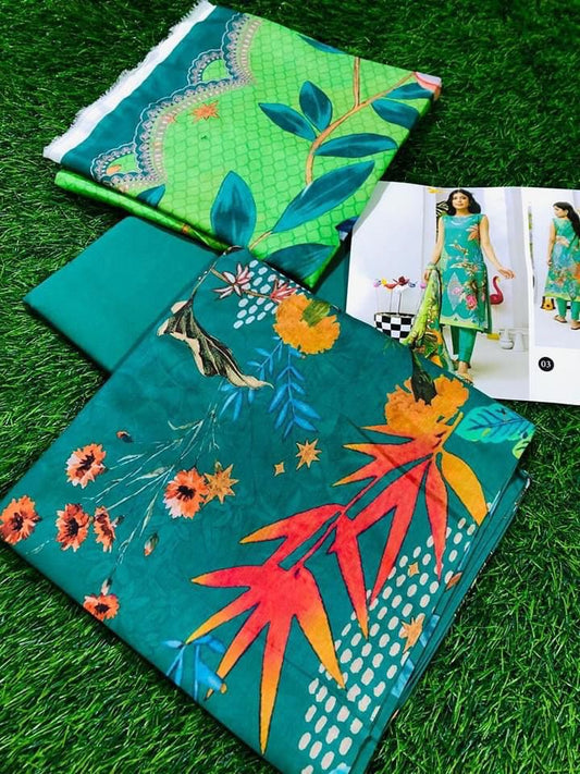 SALINA PRINTED LAWN | D-04