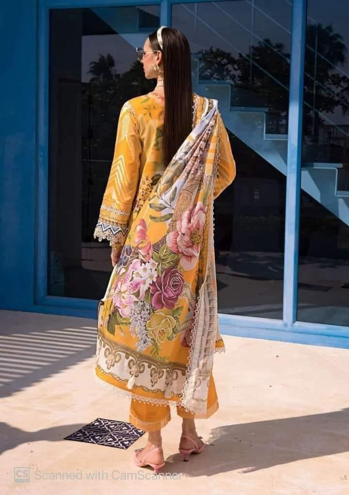 ELAF PREMIUM PRINTED LAWN | D-25