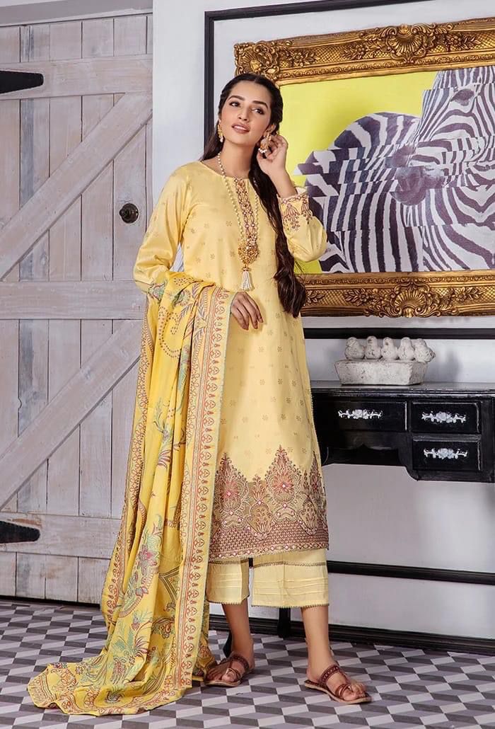 KALAM BY HUMDUM JACQAURD LAWN | D-28