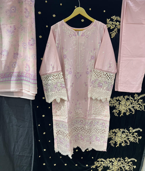 BIN SAEED STITCHED LAWN 2025 -01