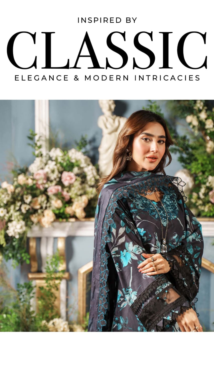 PRINTKARI BY ALZOHAIB CUTWORK UN-STITCHED 3PC | D-01