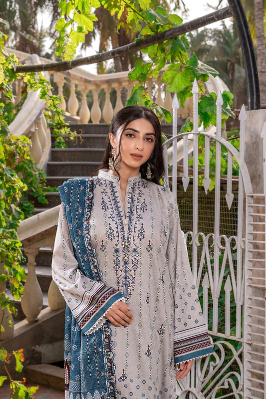 ZESH CUTWORK EMBROIDERED SERIES-DROP 06 | D-03