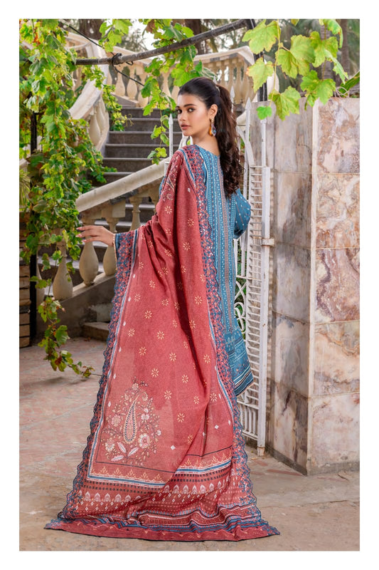 ZESH CUTWORK EMBROIDERED SERIES-DROP 06 | D-04