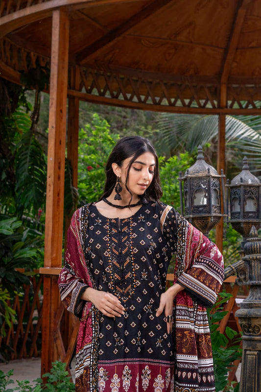 ZESH CUTWORK EMBROIDERED SERIES-DROP 06 | D-10