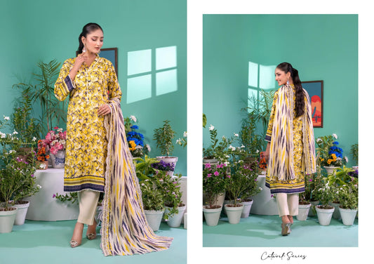 ZESH CUTWORK EMBROIDERED SERIES-DROP 07 | D-03