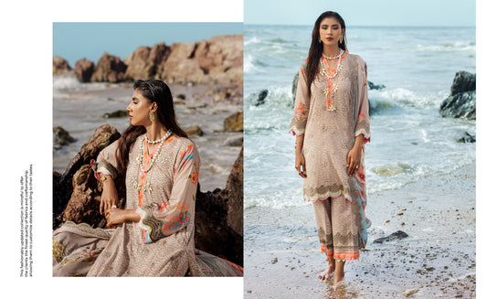 BASANT BY CHARIZMA LUXURY LAWN | D-01