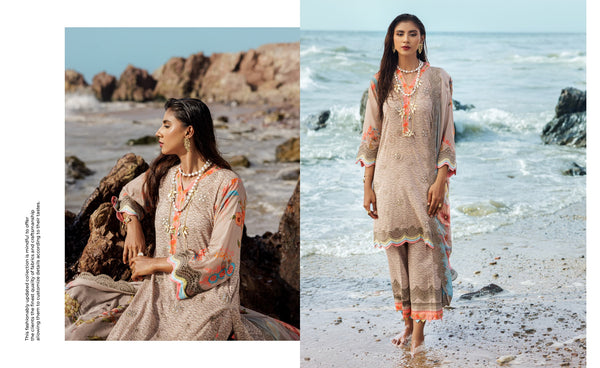 BASANT BY CHARIZMA LUXURY LAWN | D-01