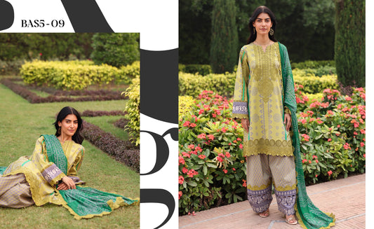 BASANT BY CHARIZMA LUXURY LAWN | D-02