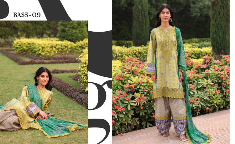 BASANT BY CHARIZMA LUXURY LAWN | D-02