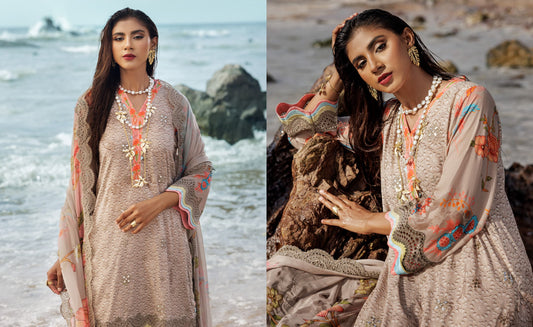 BASANT BY CHARIZMA LUXURY LAWN | D-01
