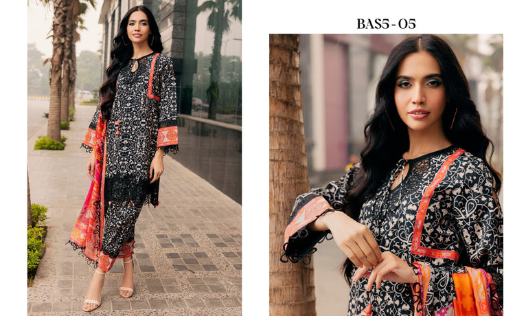 BASANT BY CHARIZMA LUXURY LAWN | D-06