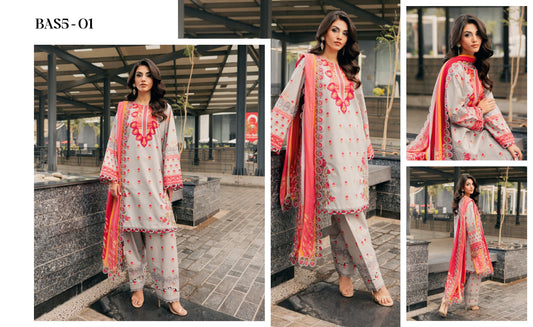 BASANT BY CHARIZMA LUXURY LAWN | D-10