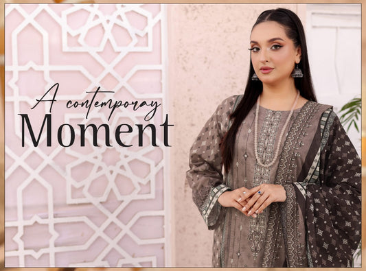 ARUSHA BY RANA ARTS UN-STITCHED 3PC | D-02