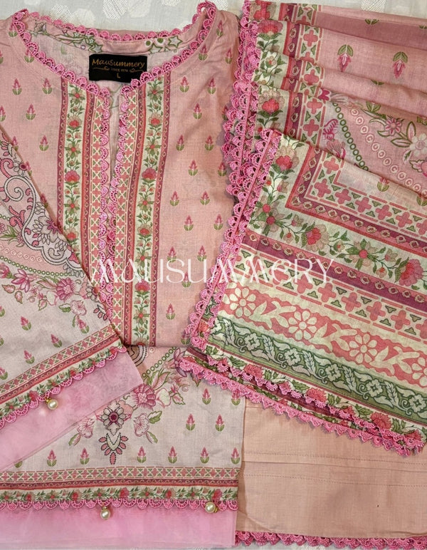 MAUSUMMERY LUXURY LAWN STITCHED | D-05