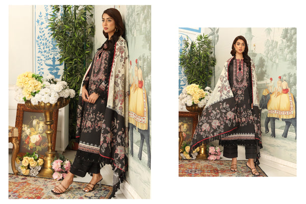 MAUSUMMERY LUXURY LAWN STITCHED | D-03