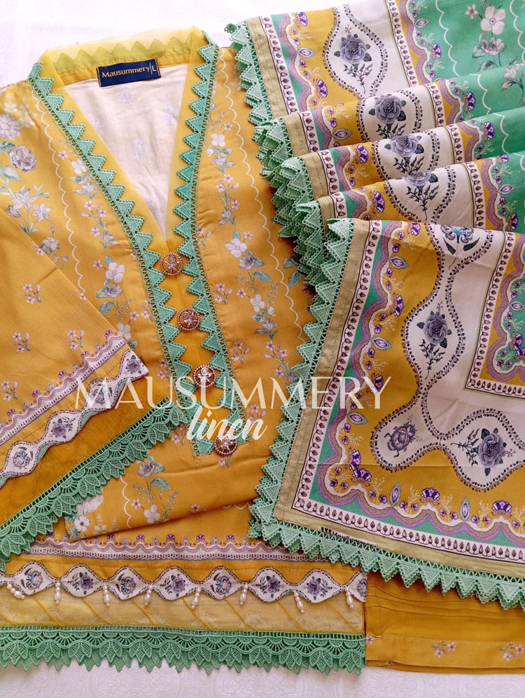 MAUSUMMERY LINEN RTW D-09