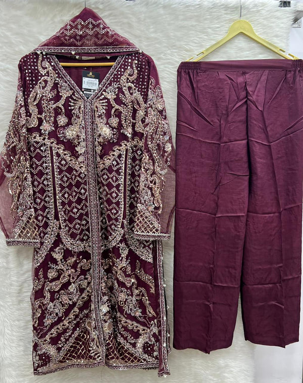 ANABIA BY ZOYA AHMAD LUXURY WEDDING | D-2557A