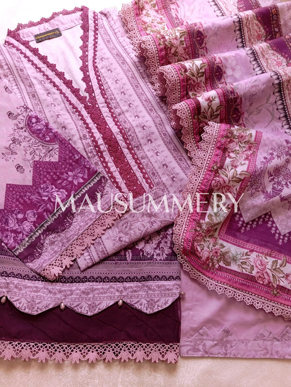 MAUSUMMERY PREMIUM LAWN STITCEHD | D-03