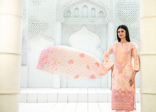 JAHZARA BY TAWAKKAL UN-STITCHED 3PC | D-09