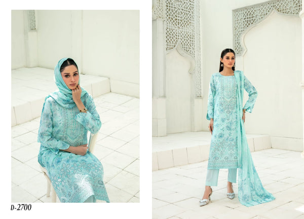 JAHZARA BY TAWAKKAL UN-STITCHED 3PC | D-10