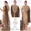 Mehri bin hameed rana arts luxury chiffon semi stitched -ekr 1509