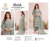 Abrish bin hameed rana arts chiffon collecton -ray 1700 )