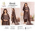 Abrish bin hameed rana arts chiffon collecton -ray 1704