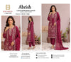 Abrish bin hameed rana arts chiffon collecton -ray 1566