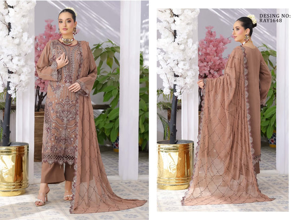 FIZA BIN HAMEED CHIFFON COLLECTION -D04