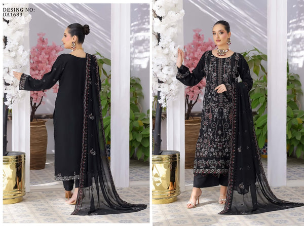 FIZA BIN HAMEED CHIFFON COLLECTION -D03