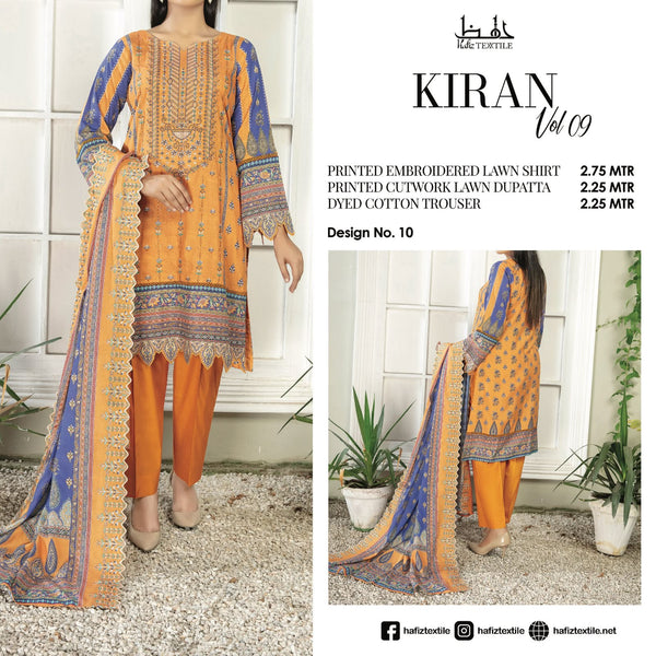 Kiran hafiz textile vol_9 collection- design-10