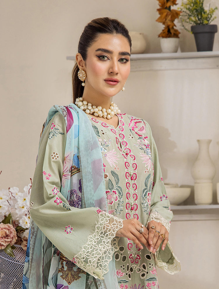 ZARA ALI MAYRA SEMI STITCHED'24-D01