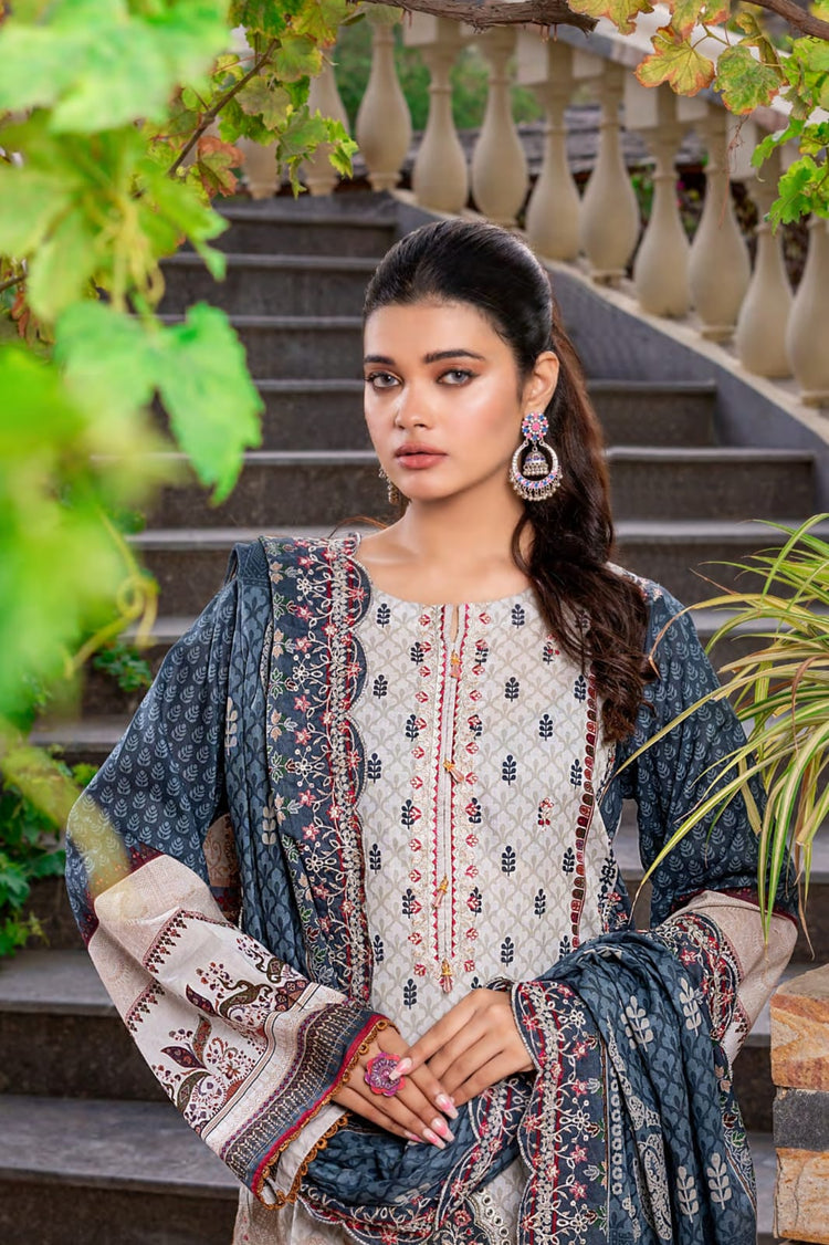 ZESH CUTWORK EMBROIDERED SERIES-DROP 06 | D-01