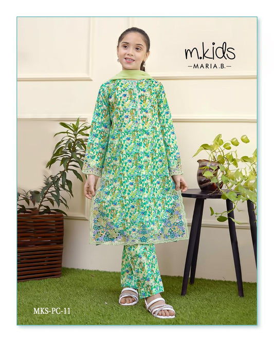 M KIDS BY MARIA B LUXURY 2025 MKS-PC-11