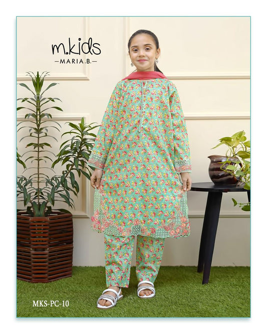 M KIDS BY MARIA B LUXURY 2025 MKS-PC-10