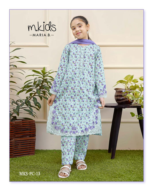 M KIDS BY MARIA B LUXURY 2025 MKS-PC-13