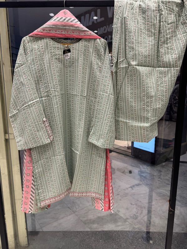 Bin Saeed Lawn Printed 100914 D-04