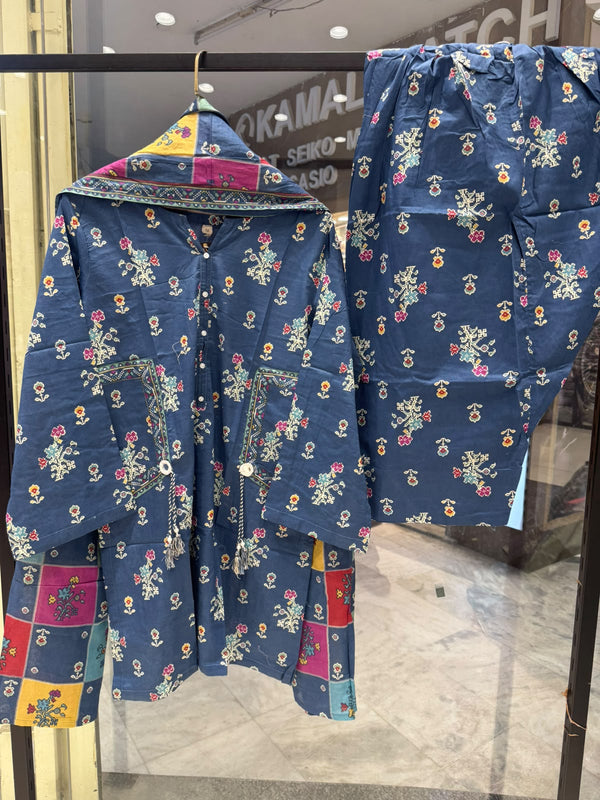Bin Saeed Lawn Printed 100914 D-02