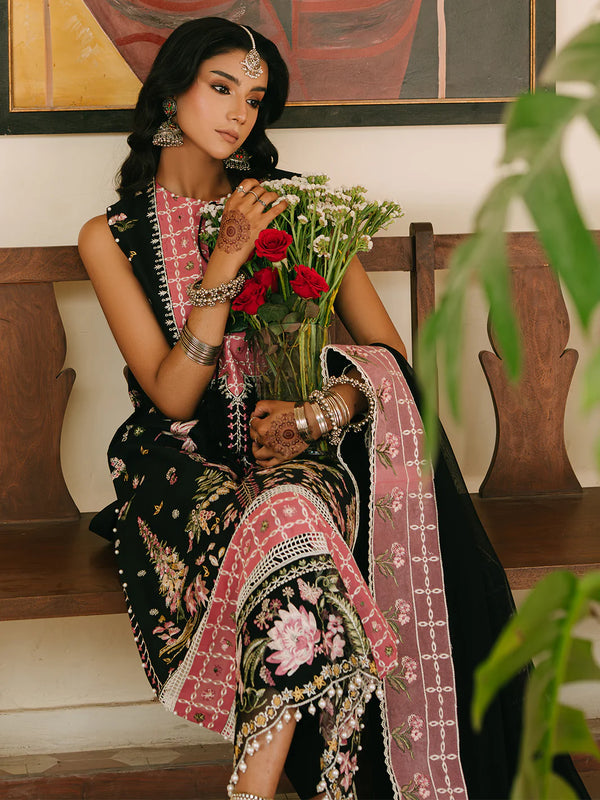 SHANAYA BY MAHNUR UN-STITCHED 3PC | Zarina