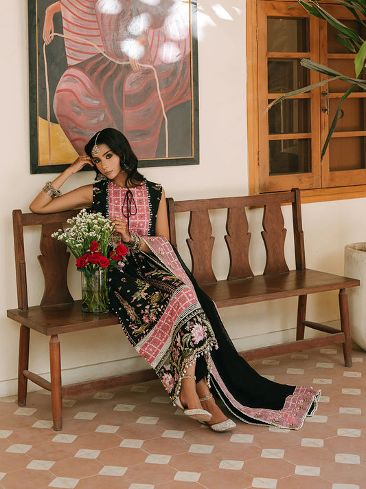 SHANAYA BY MAHNUR UN-STITCHED 3PC | Zarina