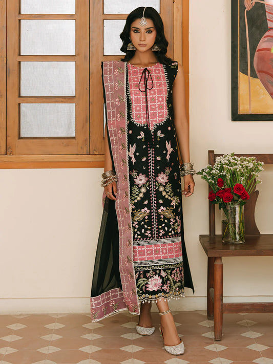 SHANAYA BY MAHNUR UN-STITCHED 3PC | Zarina