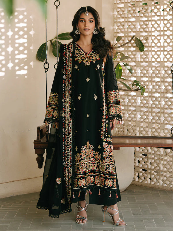 SHANAYA BY MAHNUR UN-STITCHED 3PC | Zehra