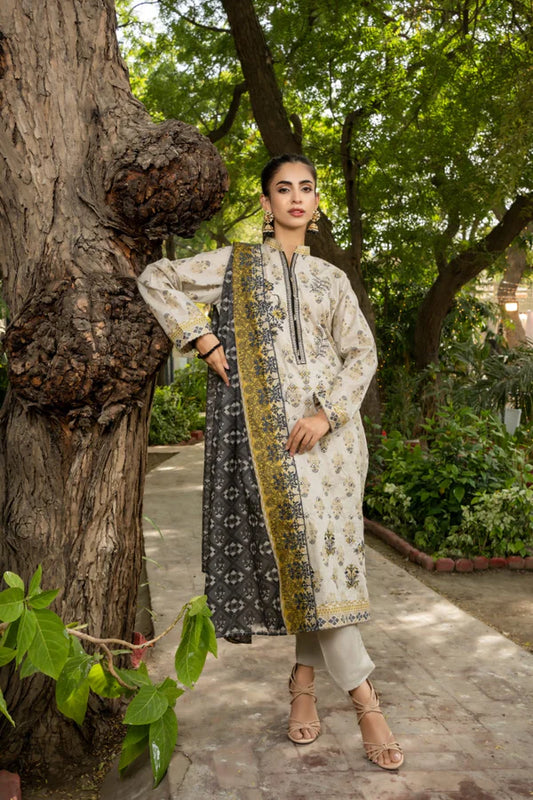 ZESH CUTWORK EMBROIDERED SERIES VOL 4 3 PCS