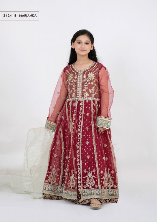 ZOYA AHMAD LUXURY WEDDING KIDS WEAR | D-10