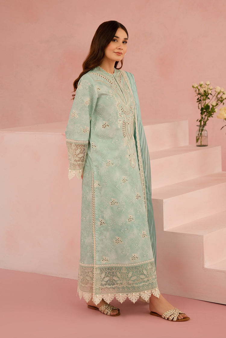 FLORAL CHARM BY AFROZEH UN-STITCHED LAWN-LEONORA