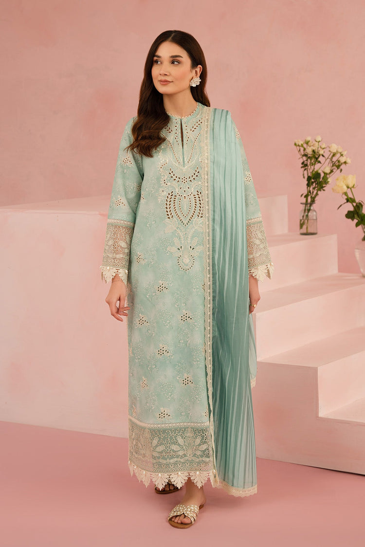 FLORAL CHARM BY AFROZEH UN-STITCHED LAWN-LEONORA