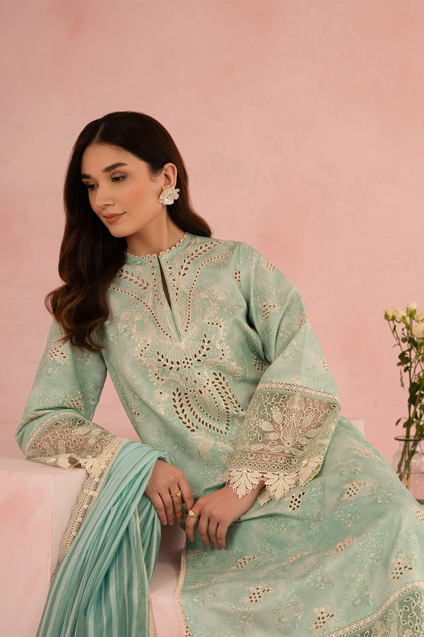 FLORAL CHARM BY AFROZEH UN-STITCHED LAWN-LEONORA