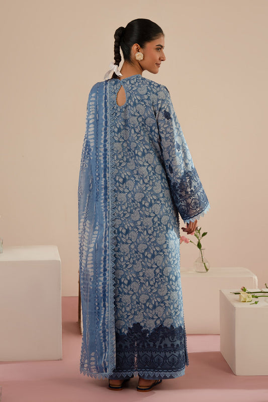 FLORAL CHARM BY AFROZEH UN-STITCHED LAWN-KALINA