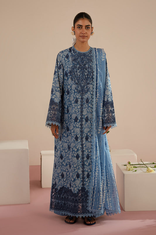 FLORAL CHARM BY AFROZEH UN-STITCHED LAWN-KALINA