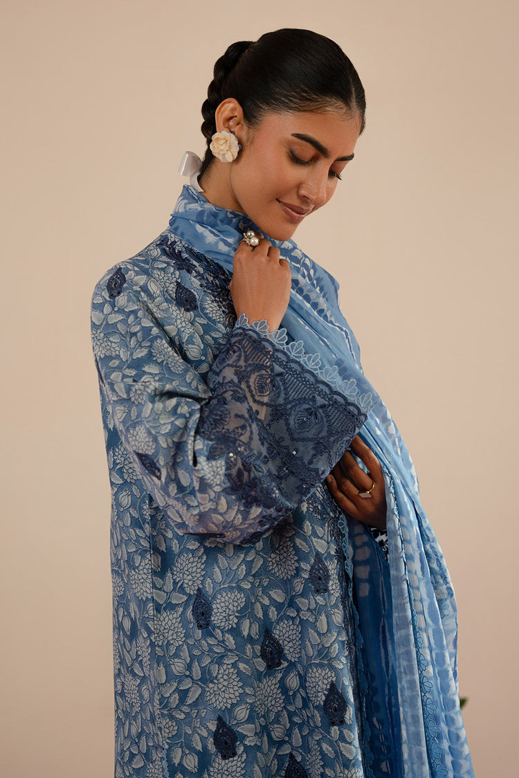 FLORAL CHARM BY AFROZEH UN-STITCHED LAWN-KALINA